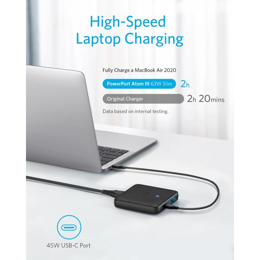 Anker 543 Powerport Atom III Universaali musta Pikalataus Sisätila – 3