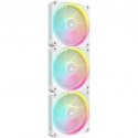 Corsair iCUE LINK LX120 RGB Kompiuterio korpusui Ventiliatorius 12 cm Balta 3 vnt Corsair iCUE LINK LX120 RGB Kompiuterio korpusui Ventiliatorius 12 cm Balta 3 vnt