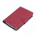 Rivacase 3312 17,8 cm (7") Folio Sarkans