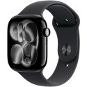 Išmanusis laikrodis Apple Watch 11 Alu korpusas 46mm Juodas sportinis dirželis Bl