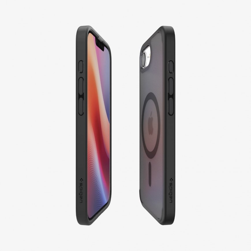 Spigen Ultra Hybrid (MagFit) iPhone 16e Case Frost Black – 4
