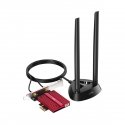 Cudy WE9300S network card Internal WLAN / Bluetooth 5765 Mbit/s Cudy WE9300S network card Internal WLAN / Bluetooth 5765 Mbit/s