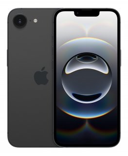 Apple iPhone 16e 15,5 cm (6.1") Kaksois-SIM iOS 18 5G USB Type-C 512 GB musta