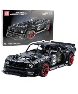 Lean Toys ehitusplokid spordiauto Mustang Hoonicorn V2 3201 tk.