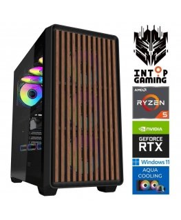 INTOP AQUA Ryzen 5 7600X 64GB DDR5 2TB SSD M.2 NVME+2TB RTX5070Ti 16GB WIN11Pro