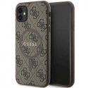 Guess Grained Flowers Classic Logo MagSafe case for iPhone Air b Guess Grained Flowers Classic Logo MagSafe case for iPhone Air b