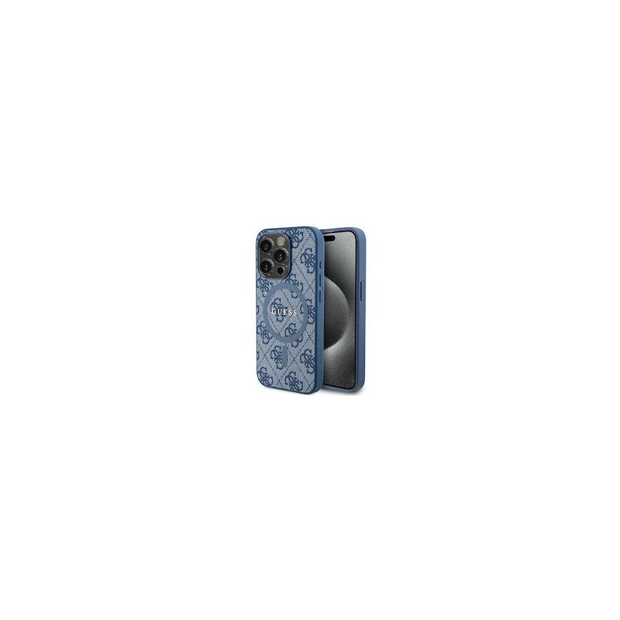 Guess Grained Flowers Classic Logo MagSafe case for iPhone Air b – 2