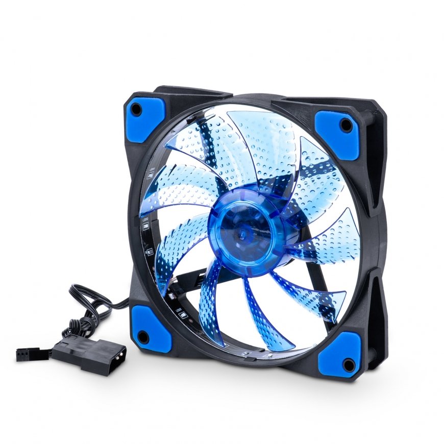 Akyga AW-12C-BL computer cooling system Computer case Fan 12 cm Black 1 pc(s) – 2