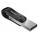 SanDisk iXpand USB atmintukas 64 GB USB Type-A / Lightning 3.2 Gen 2 (3.1 Gen 2) Juoda, Sidabras SanDisk iXpand USB atmintukas 64 GB USB Type-A / Lightning 3.2 Gen 2 (3.1 Gen 2) Juoda, Sidabras