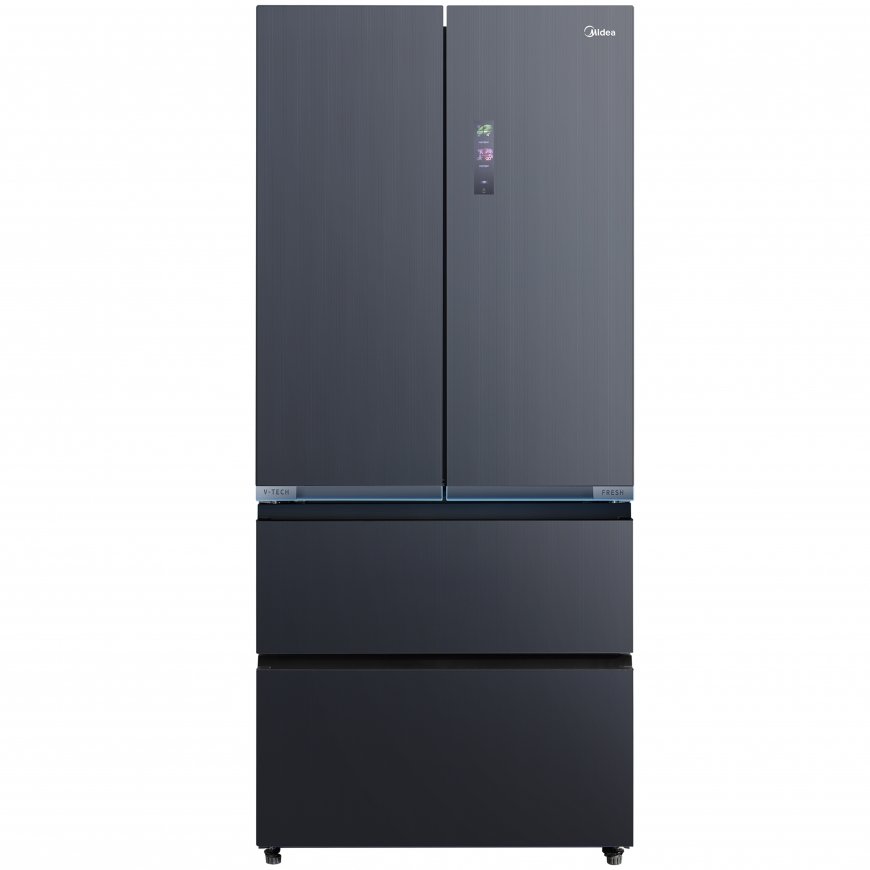 Midea MDRF705BIE70 side by side ledusskapis Brīvi novietots 515 L E Pelēks