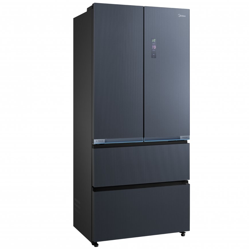 Midea MDRF705BIE70 side by side ledusskapis Brīvi novietots 515 L E Pelēks – 2
