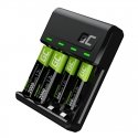 Green Cell GRSETGC03 baterijų įkroviklis Universalus USB