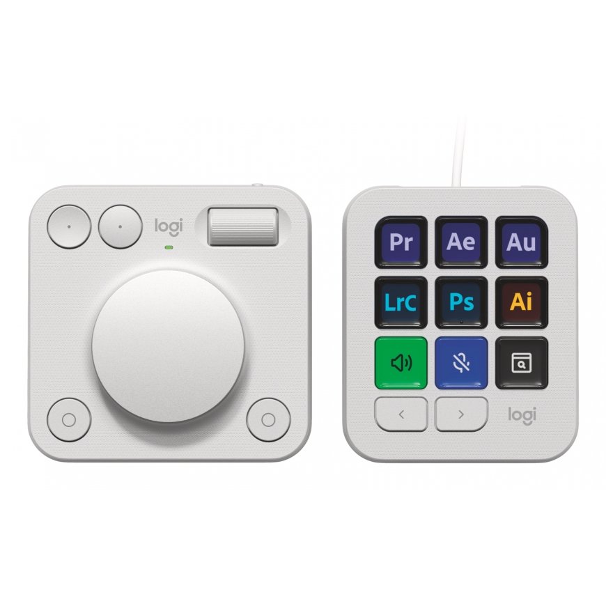 Logitech MX Creative Console Keypad Bluetooth/USB Hall