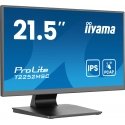 iiyama ProLite T2252MSC-B2AG PC lamekuvar 54,6 cm (21.5") 1920 x 1080 pikslit Full HD LCD Puutetundl iiyama ProLite T2252MSC-B2AG PC lamekuvar 54,6 cm (21.5") 1920 x 1080 pikslit Full HD LCD Puutetundl