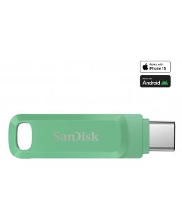 SanDisk Ultra Dual Drive Go USB atmintukas 512 GB C tipo USB 3.2 Gen 1 (3.1 Gen 1) Žalia