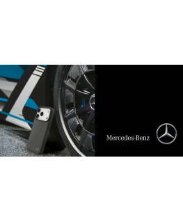 Mercedes odinė didelė lauro lapo MagSafe dėklas iPhone 17 P
