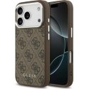 Чехол Guess 4G Classic Logo MagSafe для iPhone 17 Pro Max коричневый
