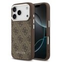 Case Guess 4G Classic Logo MagSafe for iPhone 17 Pro Max brown Case Guess 4G Classic Logo MagSafe for iPhone 17 Pro Max brown