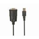 Gembird UAS-DB9M-02 järjestikkaabel Must 1,5 m USB tüüp A DB-9 Gembird UAS-DB9M-02 järjestikkaabel Must 1,5 m USB tüüp A DB-9