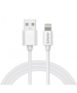 Savio CL-192 USB кабель USB 2.0 1 m USB A Белый