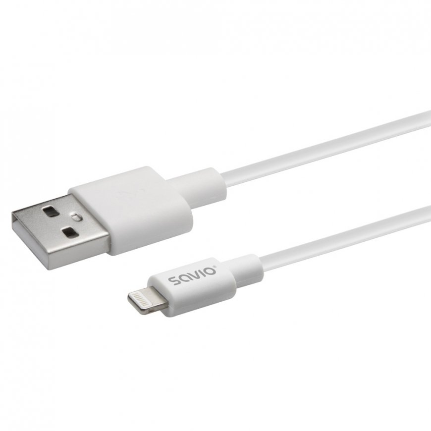 Savio CL-192 USB кабель USB 2.0 1 m USB A Белый – 2