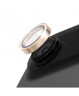 PanzerGlass ® Hoops® Camera Lens Protector Glitter Gold iPhone Air Skaidri ekrano apsauga Apple 1 vnt