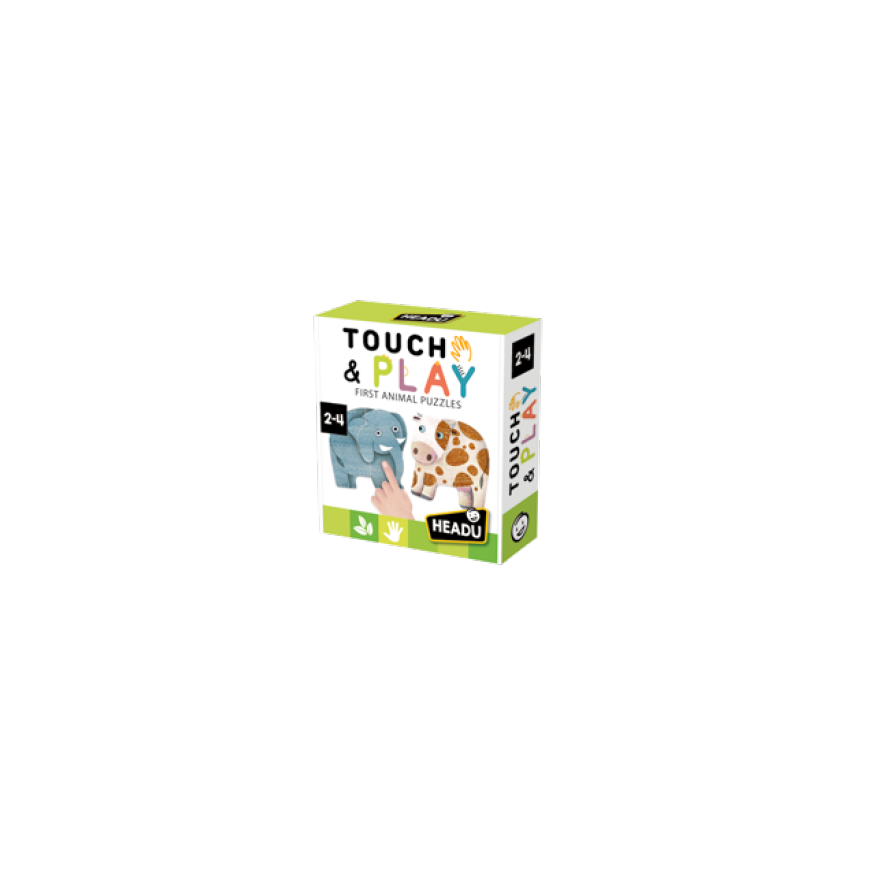 HEADU First Tactile Animal Puzzles