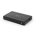 Gembird EE3-U3S-3 tallennusaseman kotelo HDD-kotelo musta 3.5" Gembird EE3-U3S-3 tallennusaseman kotelo HDD-kotelo musta 3.5"