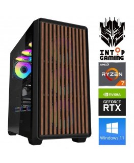 INTOP Ryzen 7 5700X 16GB 500SSD M.2 NVME RTX5050 8GB WIN11