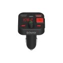 Savio TR-15 Transmiter FM z Bluetooth 87,6 - 107,9 MHz Bluetooth/USB musta Savio TR-15 Transmiter FM z Bluetooth 87,6 - 107,9 MHz Bluetooth/USB musta