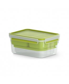 EMSA CLIP & GO XL Контейнер для ланча 2,3 L Зеленый, Прозрачный 1 шт