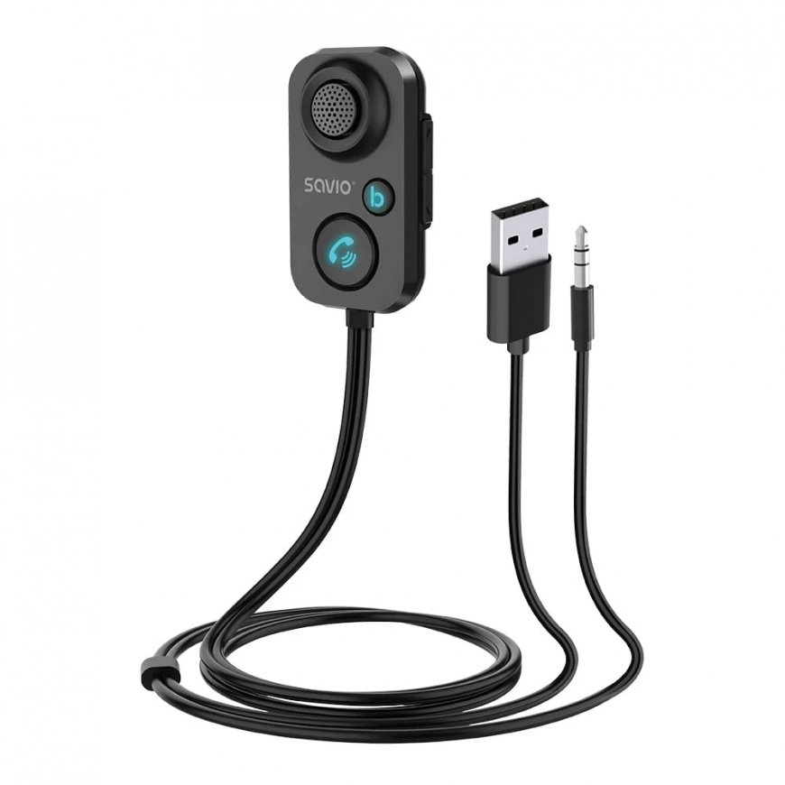 Savio TR-13 AUX 10 m Melns
