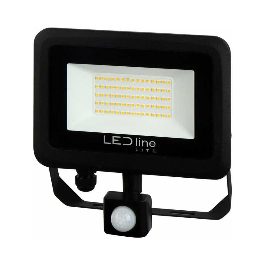 Välisvalgusti LED 50W neutraalne valge 230Vac, 5000lm, IP65, must, PHOTON, LED LINE – 2