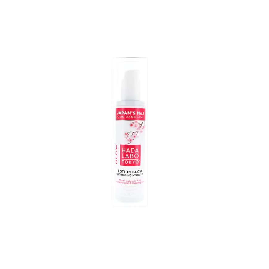 Hada Labo Tokyo, Glow, Hyaluronihappo, Kirkastava, Päivä, Voide, Kasvoille, 150 ml – 2