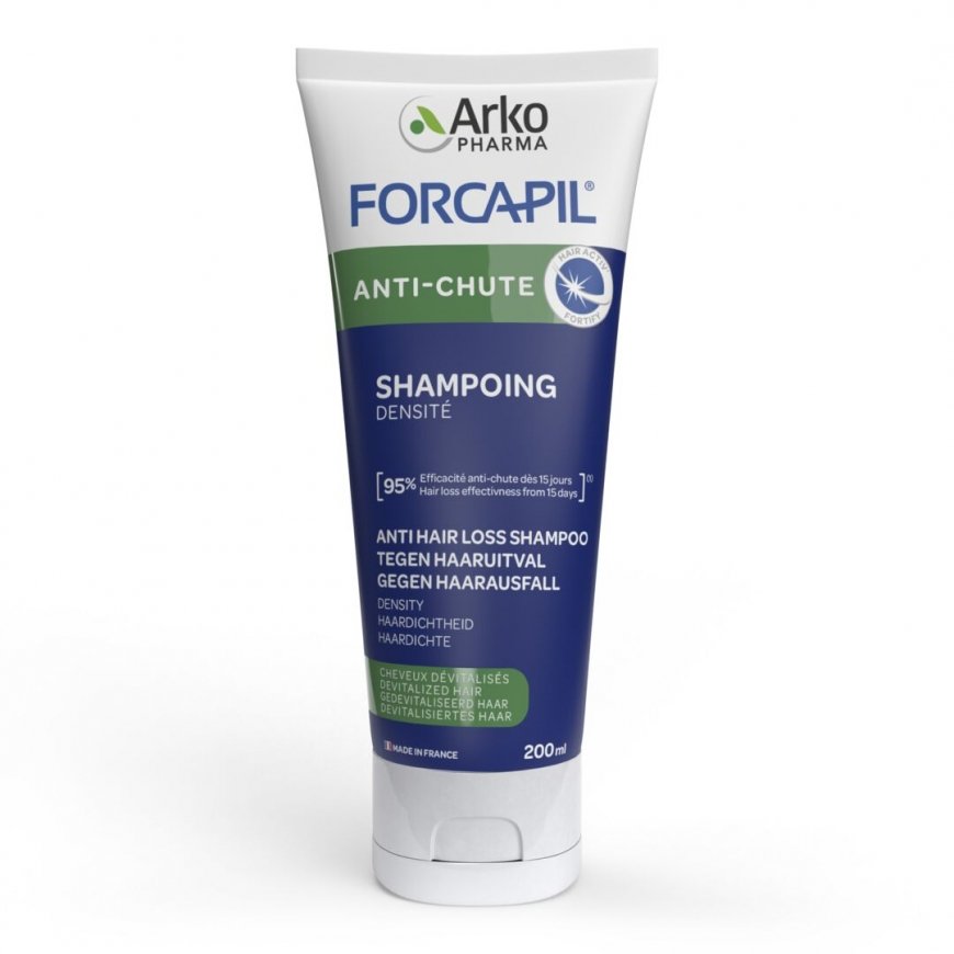 Arkopharma, Forcapil, Plaukų šampūnas, Anti-praradimas plaukams, 200 ml