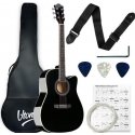 V-TONE AG ONE BK 4/4 Akustinė Gitara Juoda V-TONE AG ONE BK 4/4 Akustinė Gitara Juoda