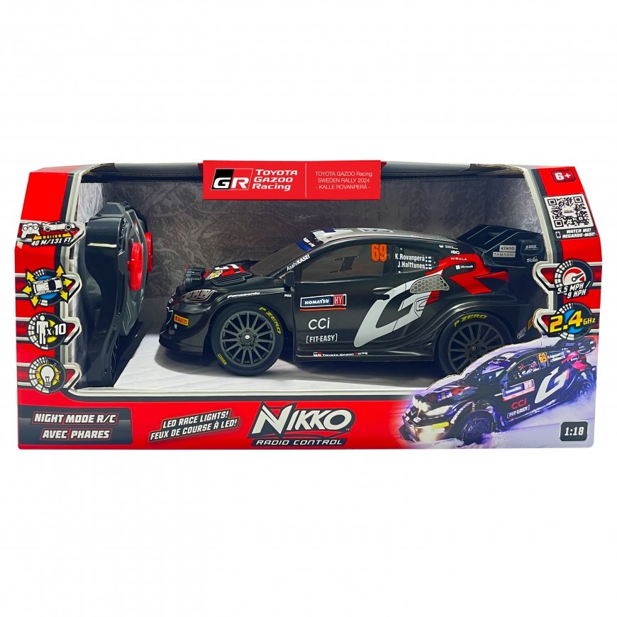 NIKKO Toyota Gazoo Racing Rovanperä Zviedrijas