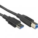 USB-kaapeli PremiumCord USB-A - USB-B 3 m Musta (ku3ab3bk)