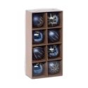 Atmosphera Dovanėlių rinkinys su aukso dekoracijomis, 8 cm Atmosphera Dovanėlių rinkinys su aukso dekoracijomis, 8 cm