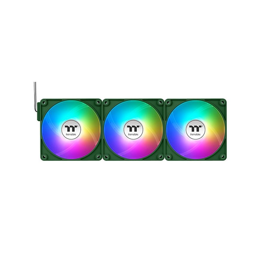 Thermaltake CT120 EX ARGB Корпус компьютера Air cooler 12 cm Зеленый – 4