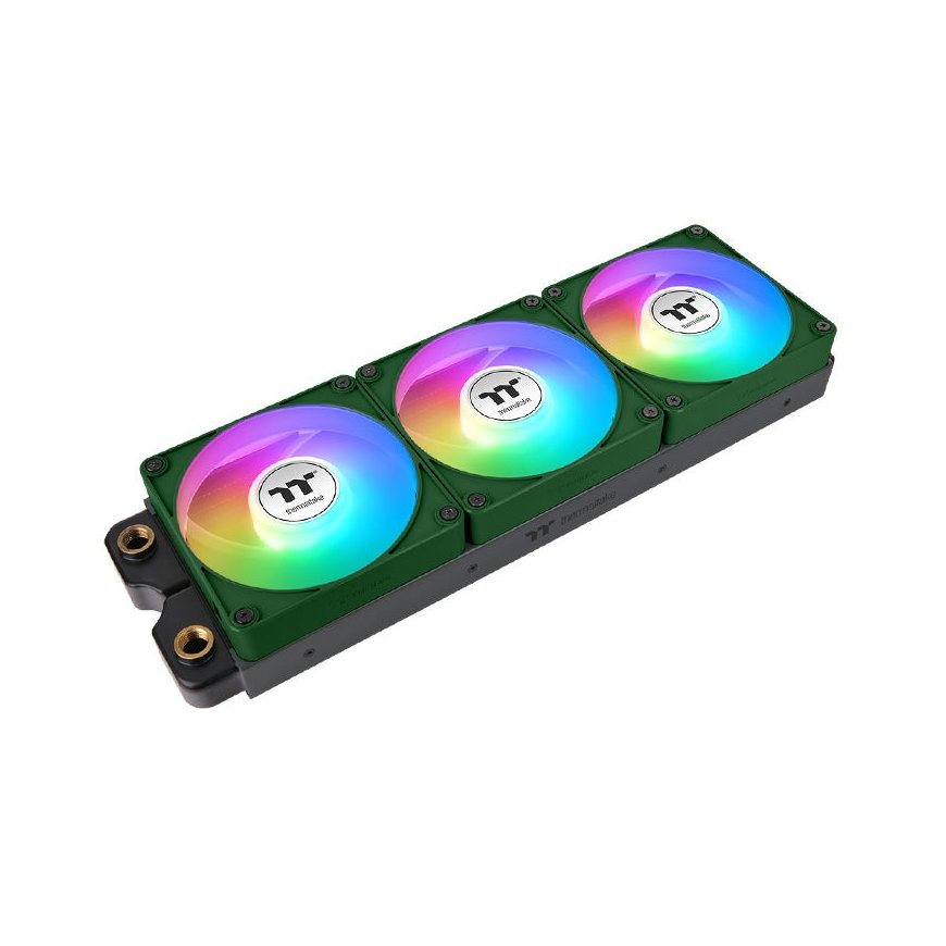 Thermaltake CT120 EX ARGB Arvuti korpus Õhujahuti 12 cm Roheline – 5