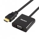 UNITEK Y-6333 interface cards/adapter 3.5 mm, VGA UNITEK Y-6333 interface cards/adapter 3.5 mm, VGA