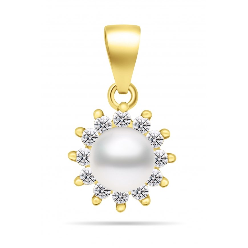 Brilio Silver Silver cross pendant PT39W – 2