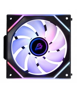 Blackstorm Luna MAG-INF ARGB PWM -ventilators, melns, 120 mm