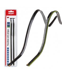 Green side LED strips for car 2x30cm 12v amio-04577