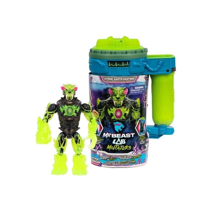 MrBeast Lab Mutator toimintahahmo, Aatomiline Maa Panther – 5