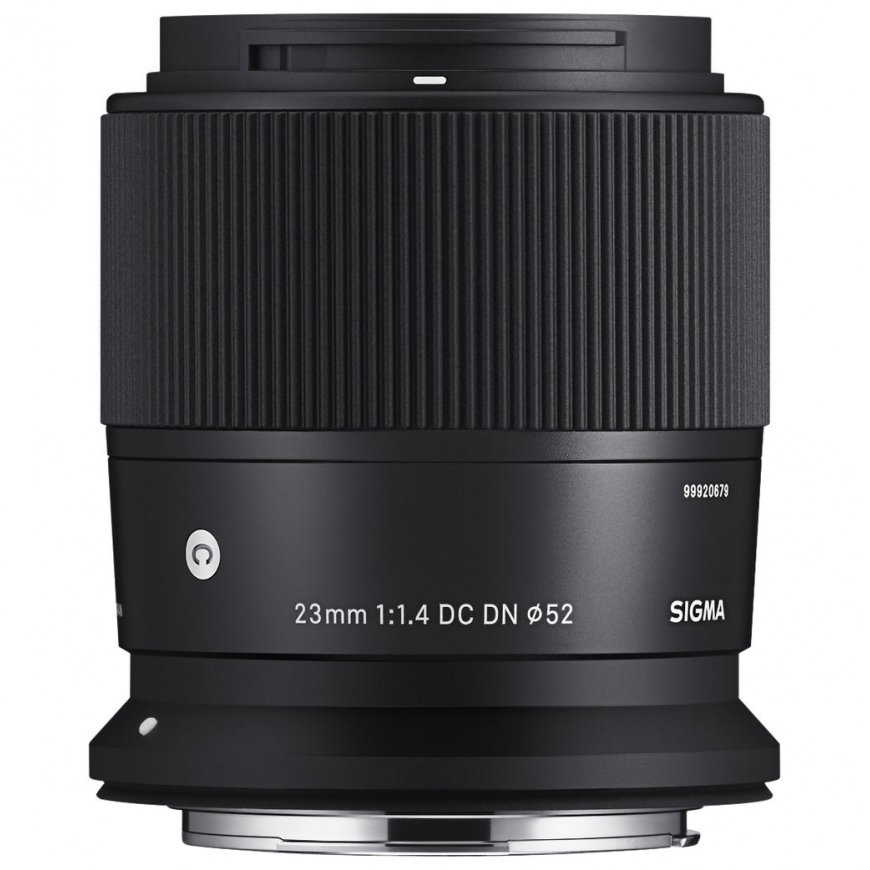 Sigma 23mm F1.4 DC DN | C, Canon RF MILC Platleņķa Melns – 3