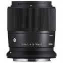 Sigma 23mm F1.4 DC DN | C, Canon RF MILC Platleņķa Melns