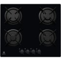 Electrolux EGT6242NVK Melns Iebūvēts Gāzes 4 zone(s)