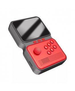 M3 16bit Portable Retro Game console with 900 games 3'' HD LCD / TV RCA cable Red